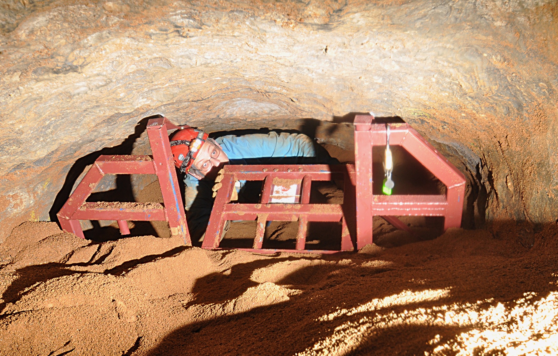 Dogleg Cave Sandtrap Gate